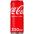Frisdrank Coca Cola Regular blik 330ml