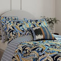 Bedeck of Belfast Kotana Super Kingsize Duvet Cover Set, Navy