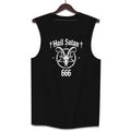 Five-pointed star and goat-head standard-sized men's vest