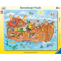 Ravensburger Puzzle 48 Teile Rahmenpuzzle -  Die Arche Noah  - 26 bis 50 Teile