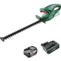 Bosch EASYHEDGECUT 18-45 P4A 18v Cordless Hedge Trimmer 450mm 1 x 6ah Li-ion Battery Charger