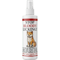 Stop Licking, Chewing, & Teething spray. Stop chewing furniture, shoes, bandages (natural herbal)