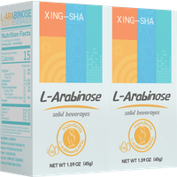 XING-SHA L-Arabinose Solid Beverages, Inhibits Sucrose Catabolism, Reduces Glucose Absorption