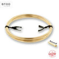 One Meter Half Hard/Dead Soft 14K Gold Filled Beading Wire Metel Thread 14K Gold Wire for Gold Jewelry Making Earring DIY