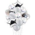 Luxe Ballonnenset Zilver