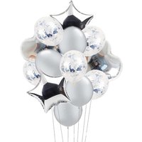 Luxe Ballonnenset Zilver