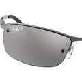Ray - Ban Herren Ersatzgläserpaar Ray - Ban RB3183 Ersatzgläser   Grau Quadratisch Gespiegelt Schattiert