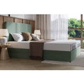 TEMPUR EASE� 25 Mattress + Premium Divan Bed, Silver, 2 Drawer, Double