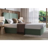 TEMPUR EASE� 25 Mattress + Premium Divan Bed, Silver, 2 Drawer, Double