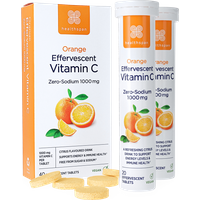 Orange Effervescent Vitamin C 1000mg