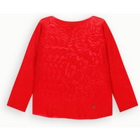 Pull uni à encolure carrée
