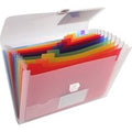 Classificatore Crystal Colours-33x25 cm-13 scomparti-cristallo