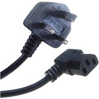 Connekt Gear IEC C13 90 Degree to UK Plug Kettle Lead - 5 Meter