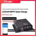 20A MPPT Controller 12V/24V Battery Charger Solar Charge Controller Output Max PV Input Voltage 50V
