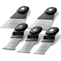 Multitool Starter Set 5-tlg. - Tauchsägeblatt Set - Bayerwald Werkzeuge - HCS und BiM Starlock