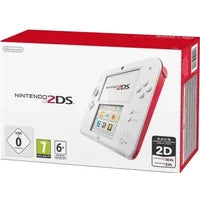 Nintendo 2DS Console White/Red Boxed