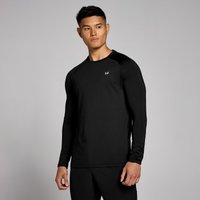 Męski T-shirt z długim rękawem z kolekcji Training MP – czarny - XXS