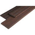 Lames de terrasse en bambou, français / lisse, espresso, 20 x 139 x 1870 mm, 3 pcs / PE