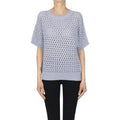 Pullover in maglia lavorata con paillettes
