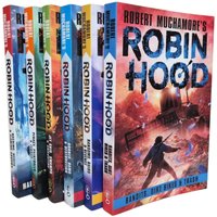 Robert Muchamore Robin Hood Series 6 Book Set Complete Hacking Heists Flaming Arrow