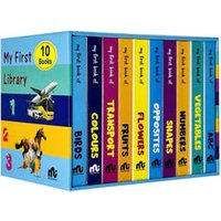 My First Library Box Set 1: 10 Board Books Collection Set - Ages 0-3 - Board Book