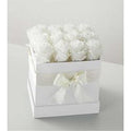 White Forever Roses - FedEx
