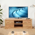 Mobel Oak Wide TV Cabinet
