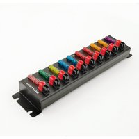 WL-30 10-Port Anderson Connector Splitter Power Splitter Power Strip Fixing For Shortwave Radios DC 36V 45A.