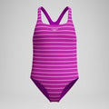 Maillot de bain Fille Medalist imprimé rose