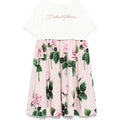 Abito bambina con rose