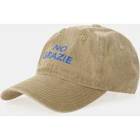 Casquette réglable avec visière et inscription devant