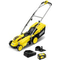 Karcher LMO 1833 18v Cordless Rotary Lawnmower 330mm 1 x 5ah Li-ion Battery Charger