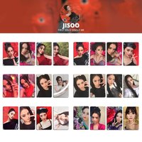 KPOP New Album Card High Quality Pink Ink BP Kim Ji soo Personal Solo Album ME Small Card
