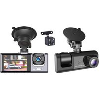 1080p Full HD Smart Dash Camera Set - Car Security Cam Kit with Wide-Angle Recording (2 or 3 Cam Variations, Optional 32GB SD Card) | Wowcher