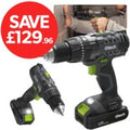 Combi Drill x2 Battery Bundle (Grey)