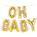 Oh Baby ballon Goud (40CM)