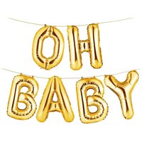 Oh Baby ballon Goud (40CM)