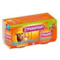 Plasmon omogeneizzato manzo/pollo 80 g x 2 pezzi