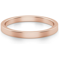 Alianza Clásica Flat 2 MM Oro Rosa 585 (14K)