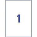 Etichette in polietilene bianco - Avery Laser 21x29 7 conf. 10