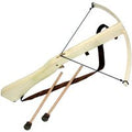 Wooden Crossbow With 2 Cork-Tipped Bolts