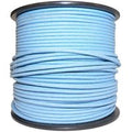 1M Cotton Braided Automotive Electrical Wire Cable 18 Gauge Blue