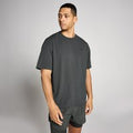 Męska Koszulka MP Oversized Cotton Modal - Prany Czarny - L