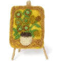 Sunflowers Easel Felt Christmas Decoration