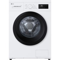 LG F4A10S8NWK 8kg 1400 Spin Washing Machine in White A Rated Slim Dept