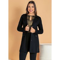 Sobretudo Feminino Preto