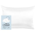 Silver Cloud White Satin Pillowcase infused with Silver Ions