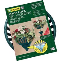 Garland Small Aqua Lock Hanging Basket Green