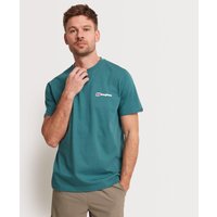 Berghaus Men's Classic Logo Organic T-Shirt, Blue