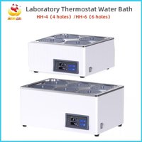 WEIAI Laboratory Water Bath HH-4 Digital Display Constant Temperature Water Bath Thermostat Boiler Heating Tank 4/6 Holes